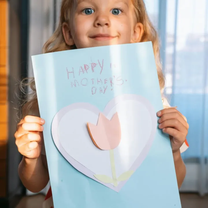Image for Mother’s Day Tulip Card Craft for Kids