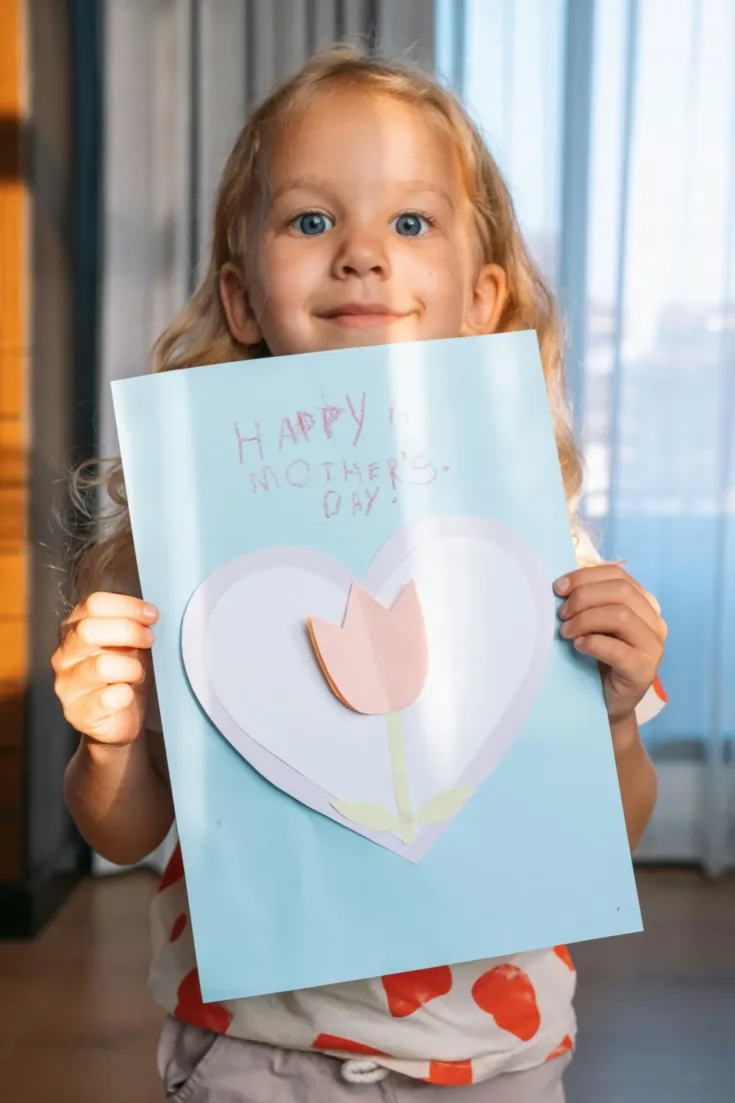 Image for Tulip Card Craft for Kids