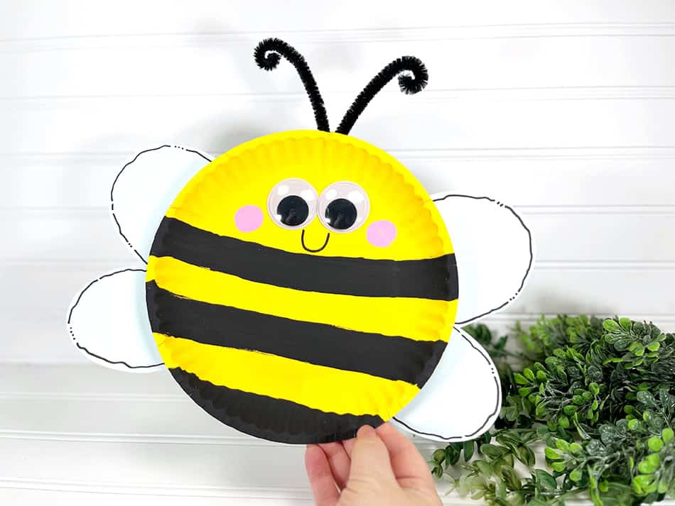 Image for DIY Dollar Store Paper Plate Bee Craft