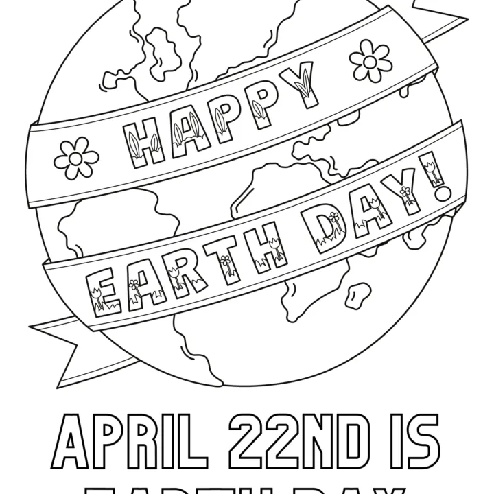 Image for Earth Day Coloring Pages