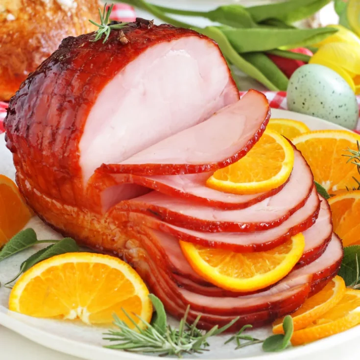 Image for Maple Bourbon Glazed Ham