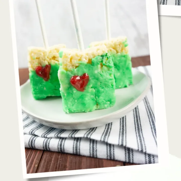 Image for Grinch-mas Rice Krispie Treat Pops