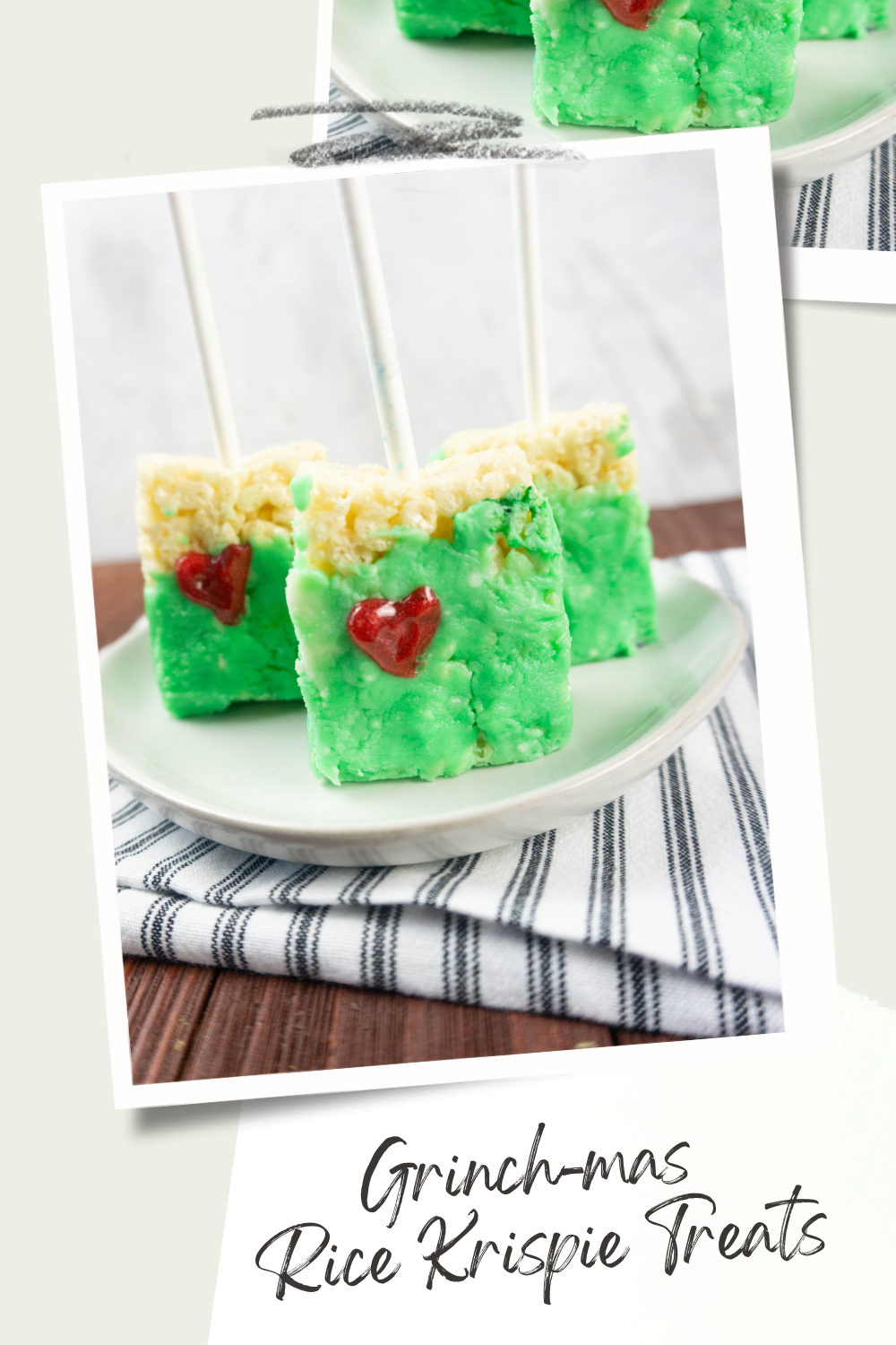 Image for Grinch-mas Rice Krispie Treat Pops