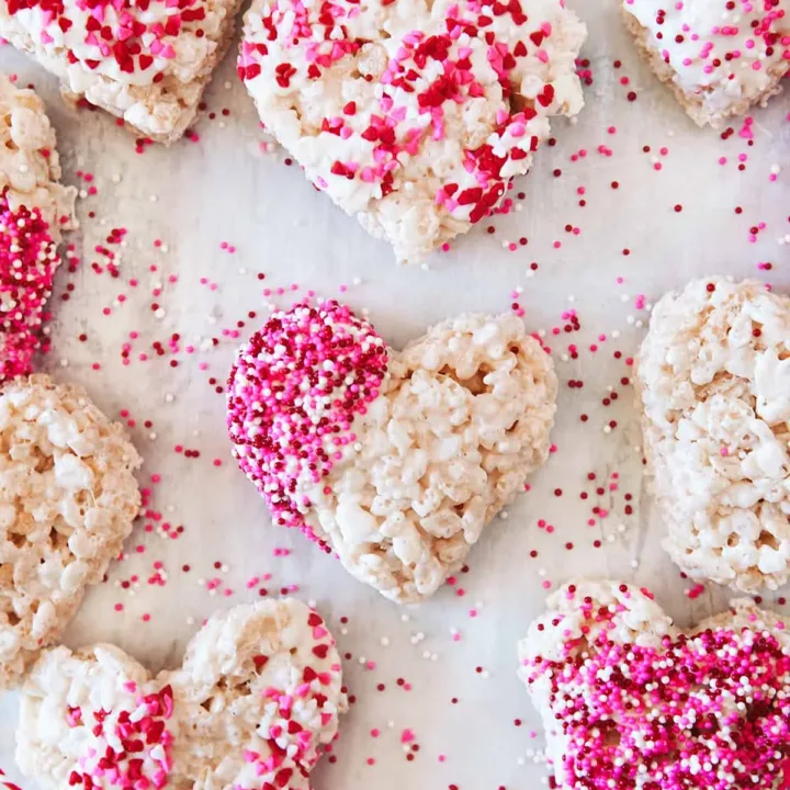 Image for Heart Shaped Rice Krispie Treats