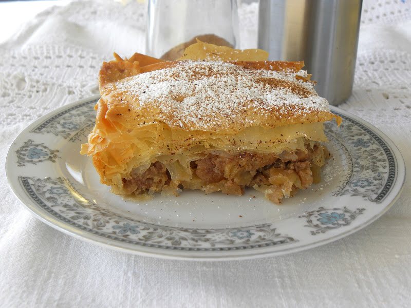 Image for Milopita Bougatsa (Greek Apple Pie with Phyllo)