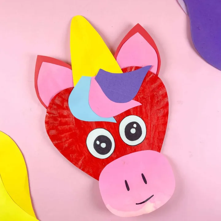 Image for Paper Plate Unicorn Craft
