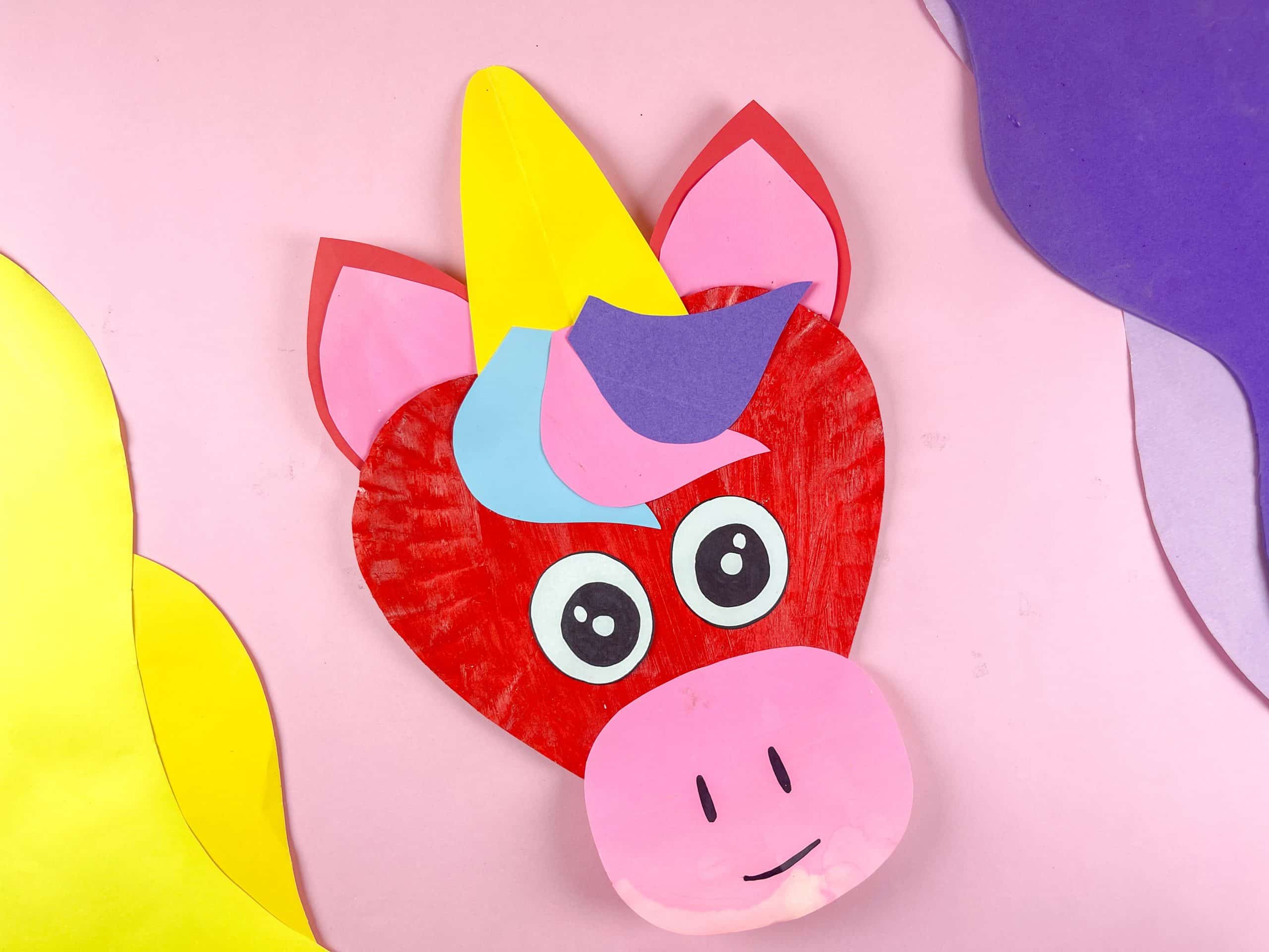 Image for Paper Plate Unicorn Craft