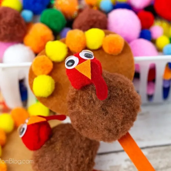 Image for Pom Pom Turkey Craft