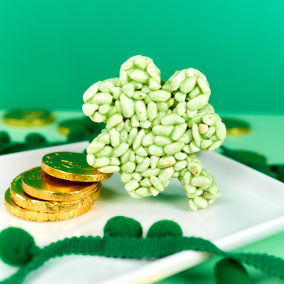Image for Shamrock Rice Krispie Treats