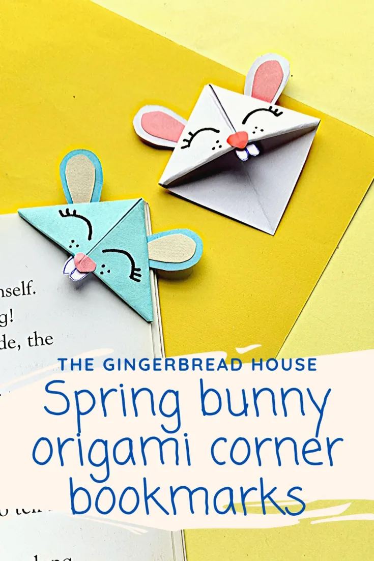 Image for Bunny Origami Corner Bookmark