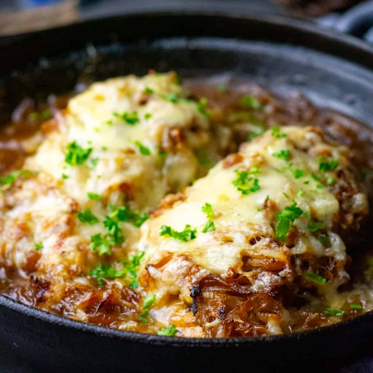 Image for French Onion Chicken Breasts (Caramelised Onion Chicken)