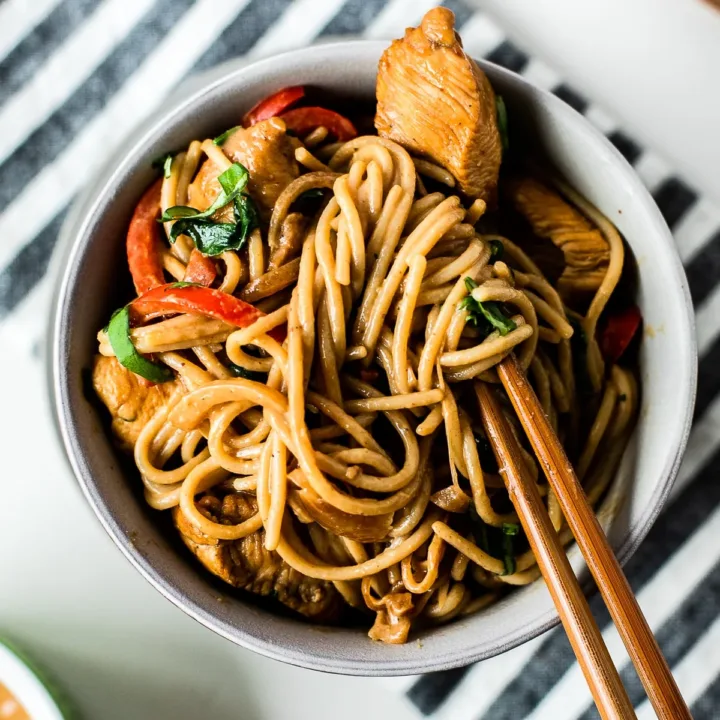 Image for Thai Peanut Chicken Pasta