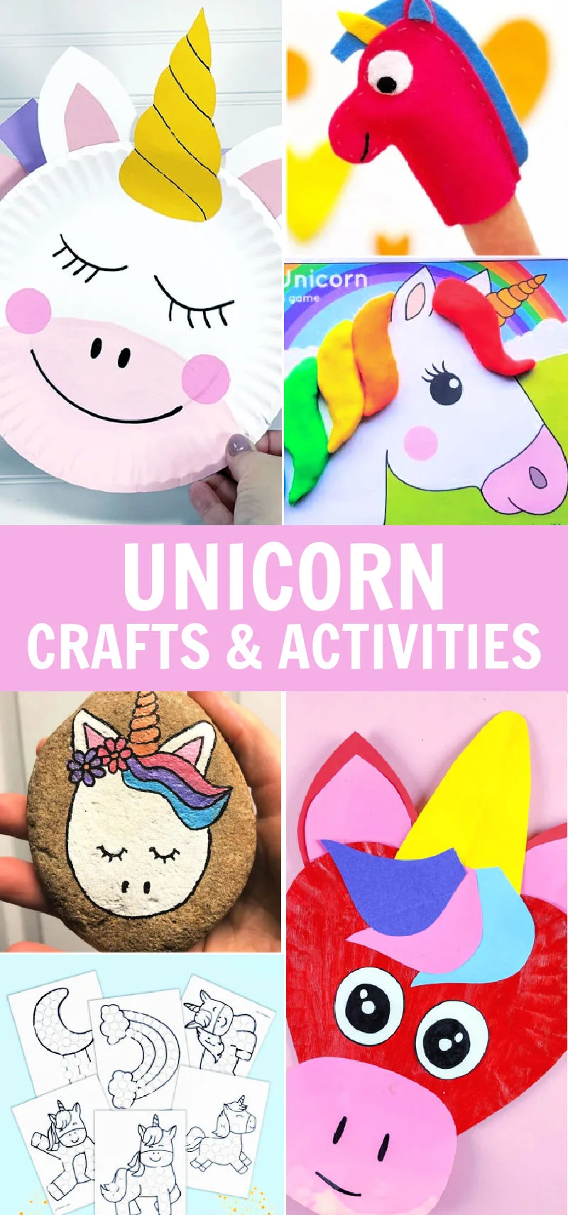 Unicorn Crafts and Activities for Kids