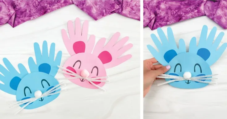 Image for Handprint Bunny Craft For Kids
