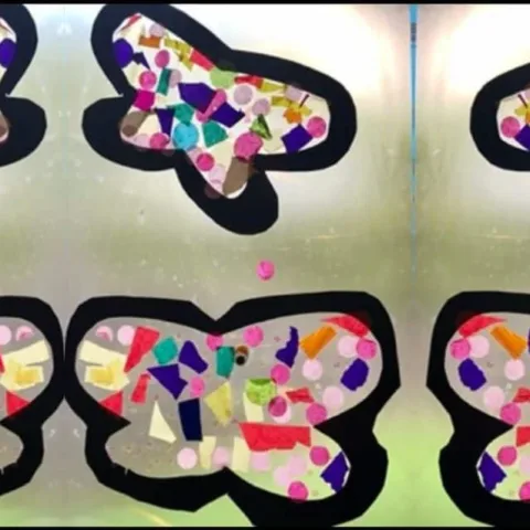Image for Butterfly Suncatcher Sticky Window