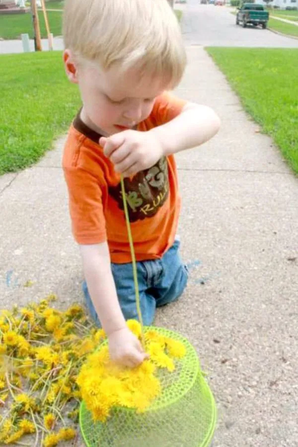 Image for Dandelion Activity Fine Motor Threading