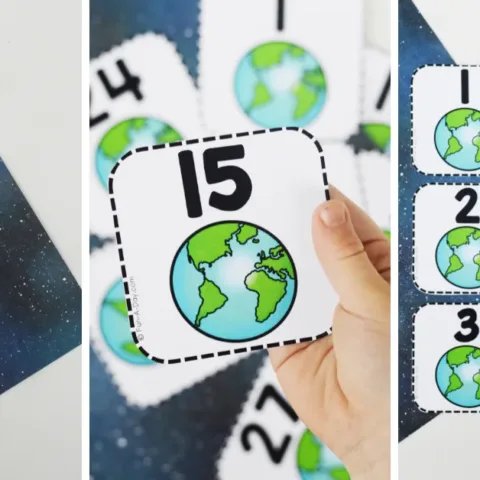 Image for Earth Calendar Numbers Free Printable