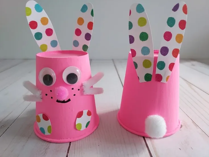 Image for Paper Cup Bunny Craft