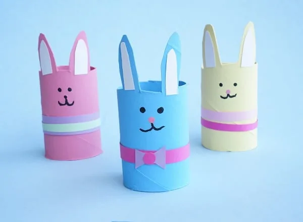 Image for Cute Easter Bunny Paper Rolls