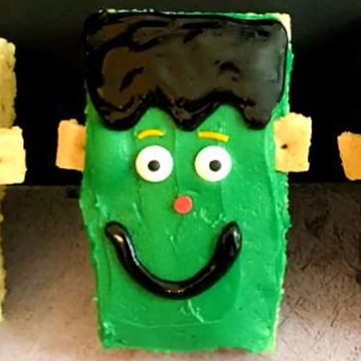 Image for Frankenstein Rice Krispie Treats for Halloween