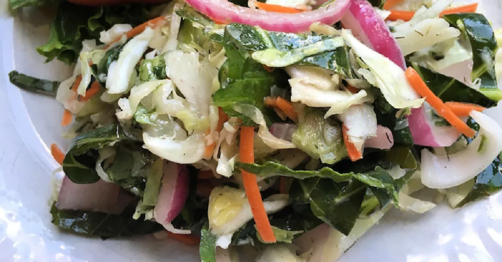 North Carolina Coleslaw delivers a crisp, tangy bite with a balanced dressing that enhances every ingredient.