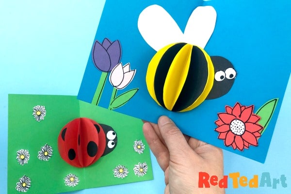 Image for 3d Paper Bee Card