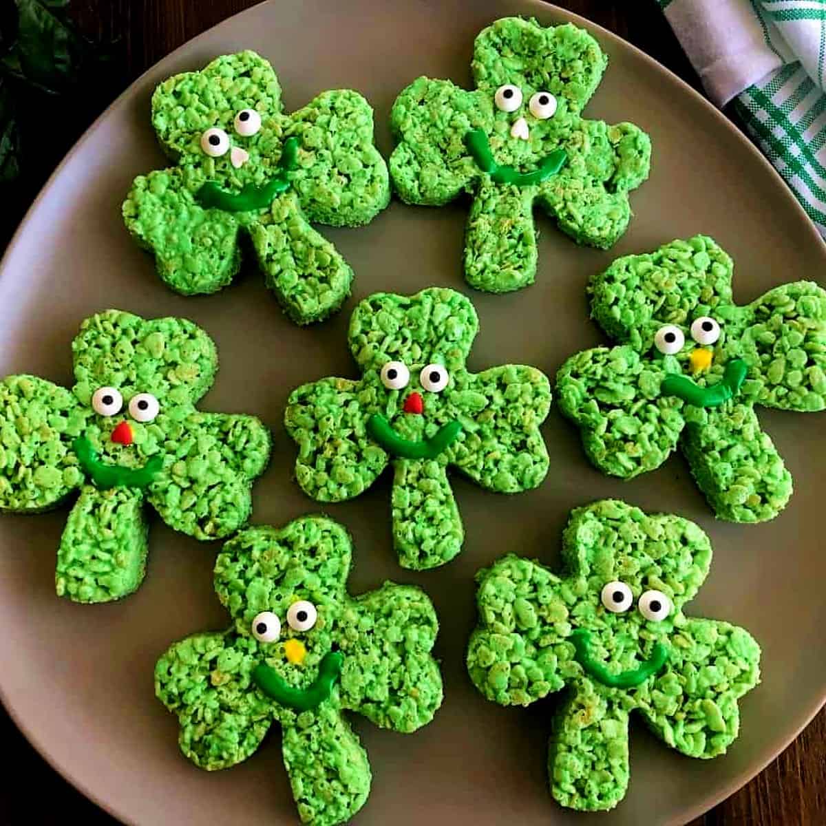Image for Shamrock St. Patrick Rice Krispie Treats