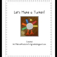 Image for Let's Make a Turkey! Pattern Freebie
