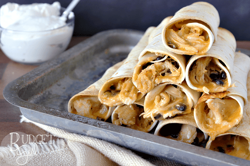 Image for Slow Cooker Chicken Nacho Taquitos