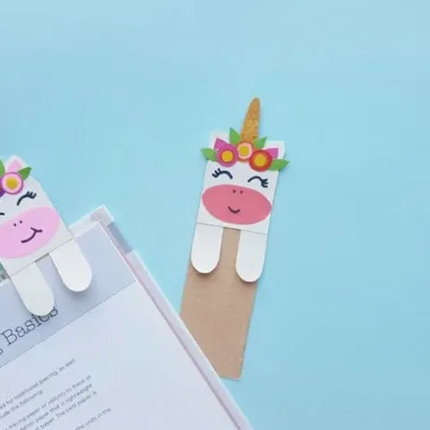 Image for DIY Unicorn Bookmark Craft for Kids
