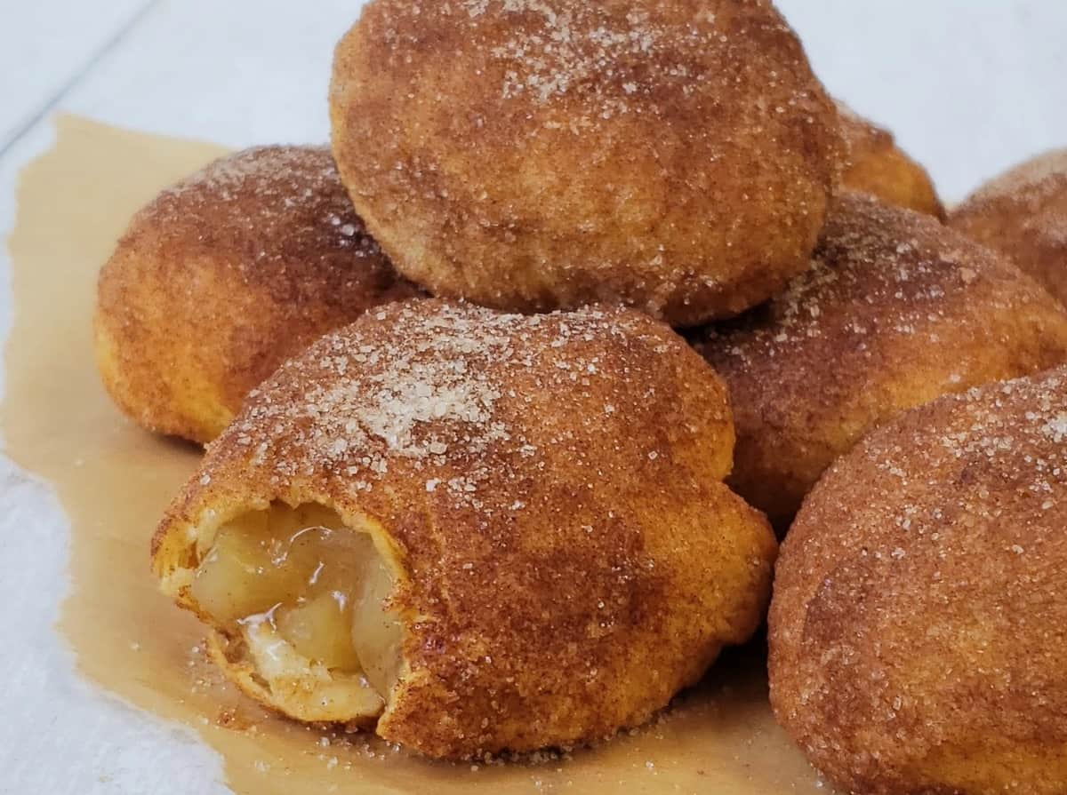 Image for Easy Air Fryer Apple Pie Bombs