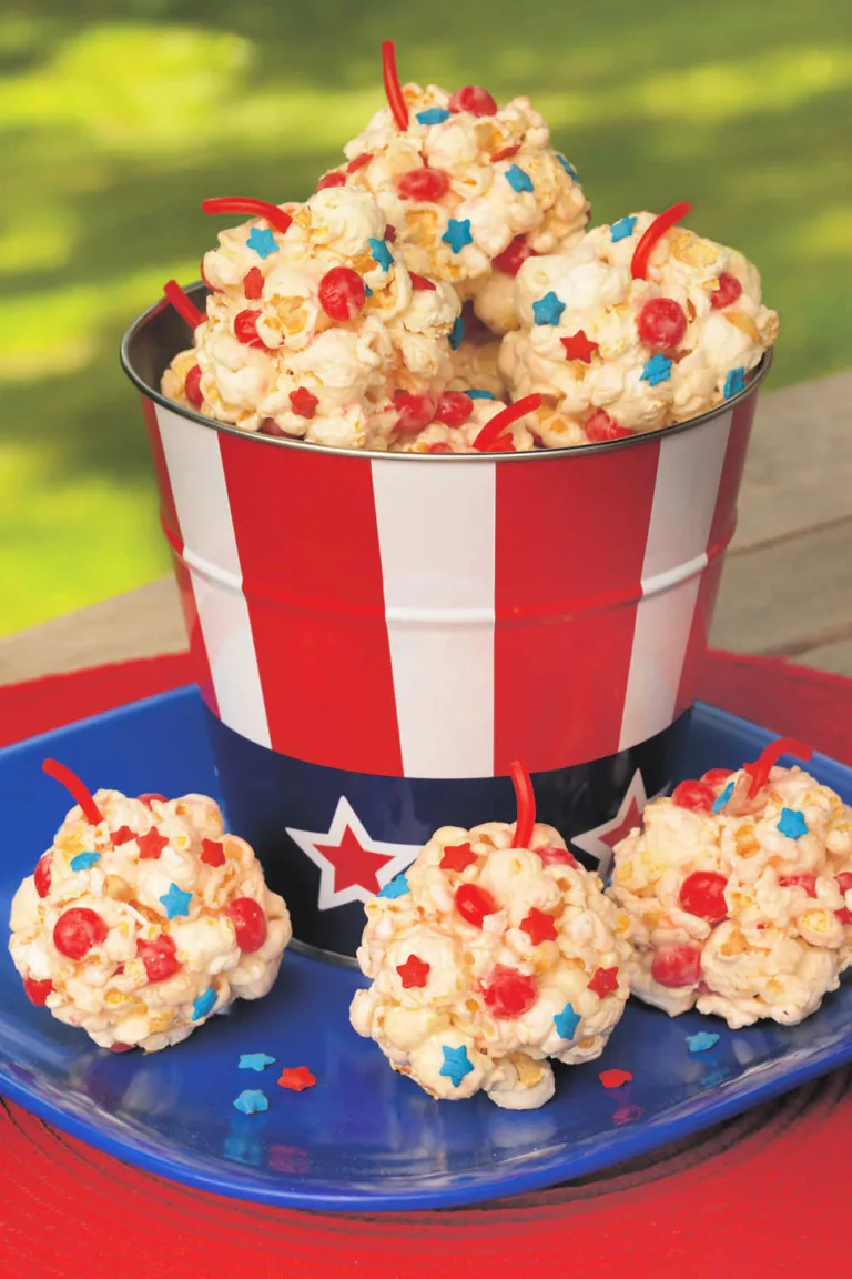 Cinnamon Candy Popcorn Balls