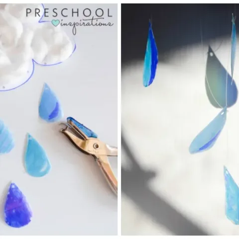Image for Rain Cloud Suncatcher Craft