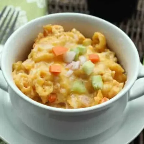 Image for Buffalo Chicken Mac and Cheese (Crockpot) Recipe