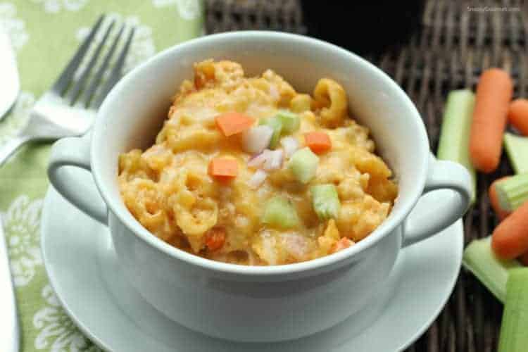 Image for Buffalo Chicken Mac and Cheese (Crockpot) Recipe