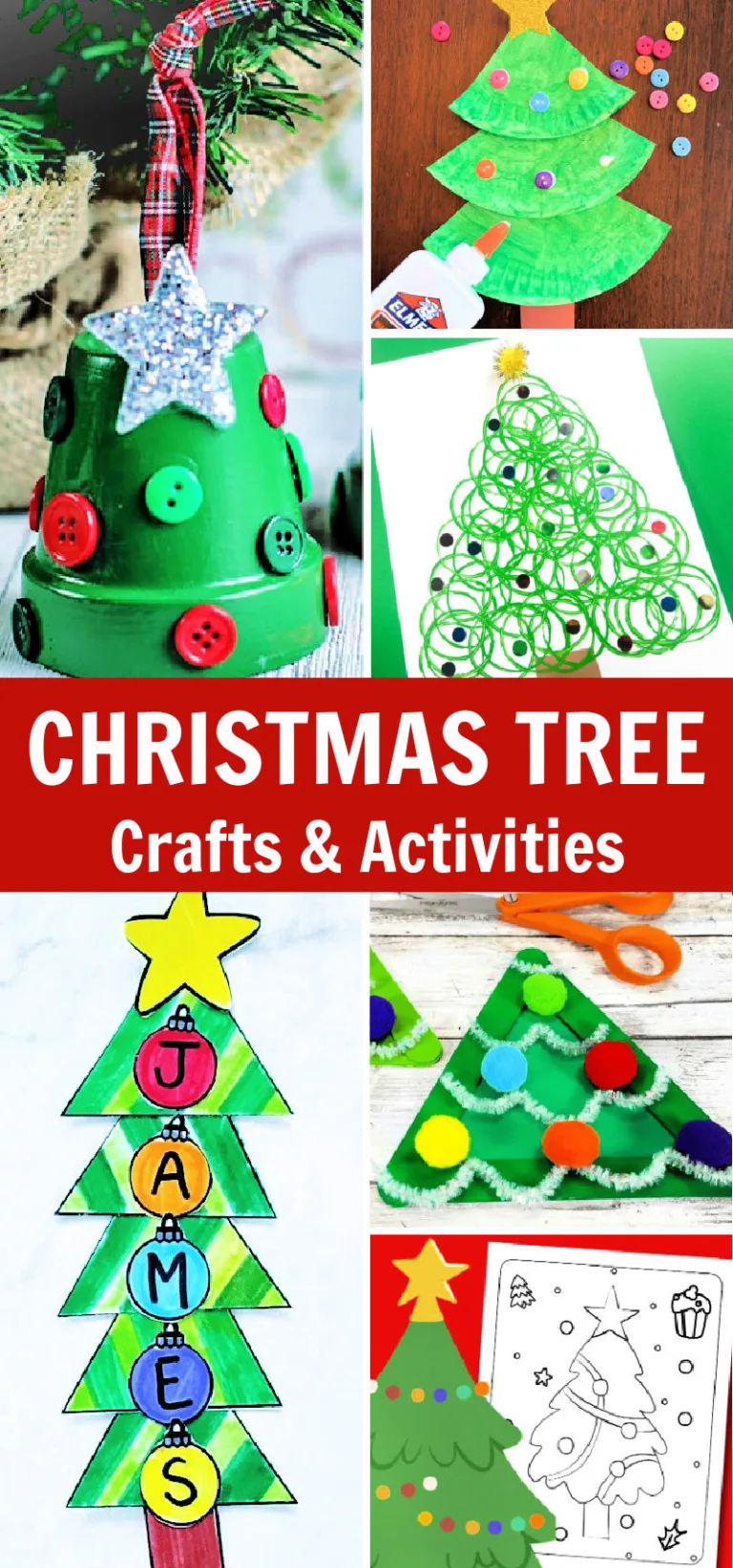 Christmas Tree Crafts for Kids