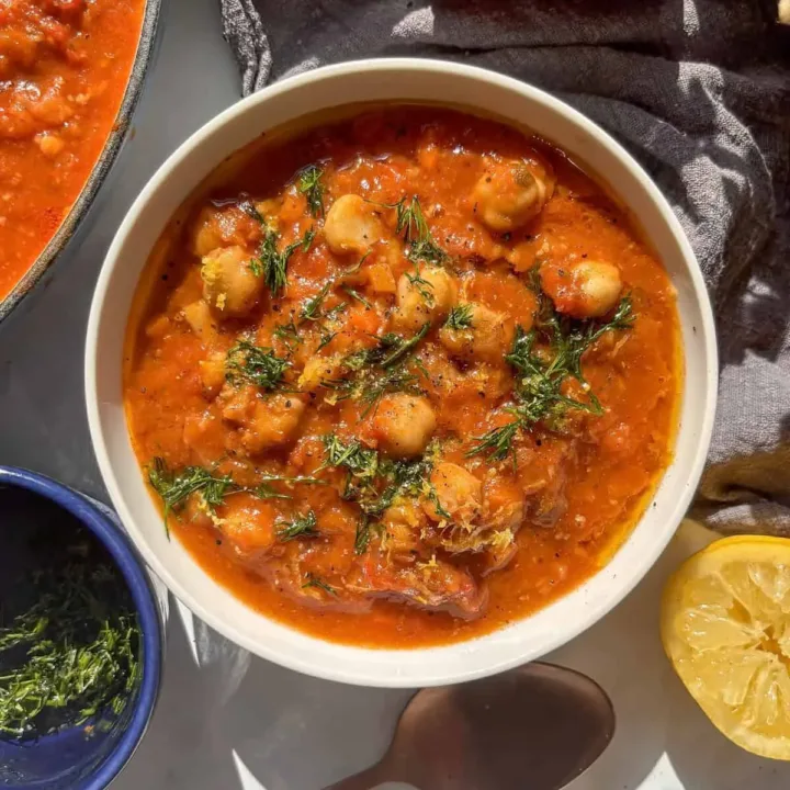 Image for Mediterranean Chickpea Soup