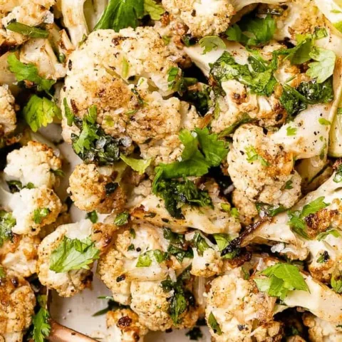 Image for Cilantro Lime Roasted Cauliflower