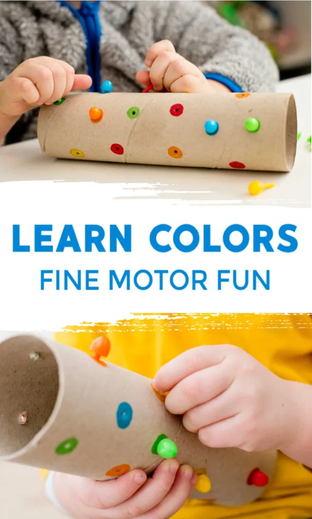 Bring focused, hands-on learning to early play with this Color Matching Fine Motor Activity for Kids, a simple sensory activity that helps toddlers build coordination, concentration and color recognition through purposeful play.