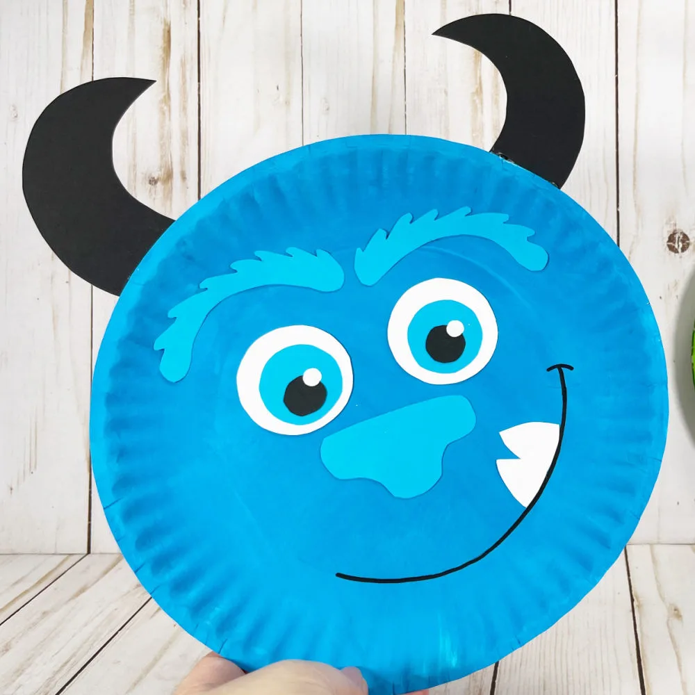 sulley craft - monsters inc. crafts for kids