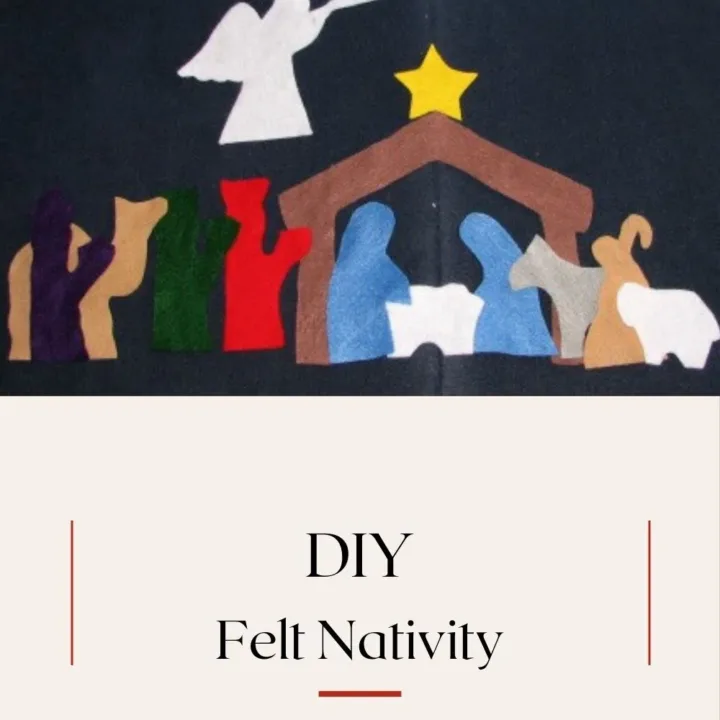 Image for Easy DIY Felt Nativity Scene