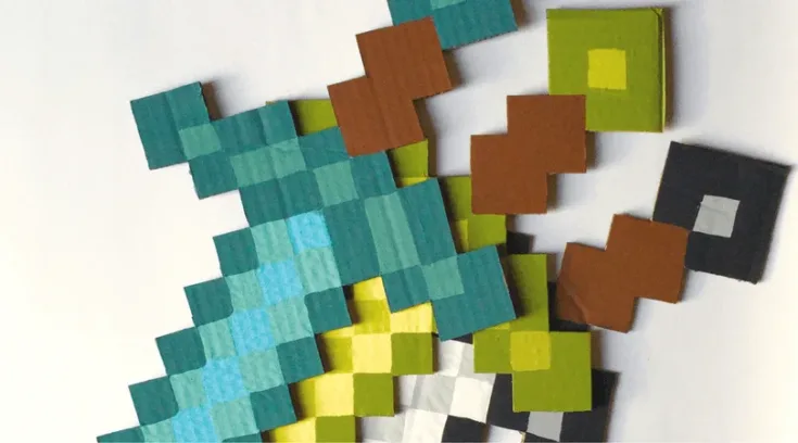 Image for DIY Minecraft Swords