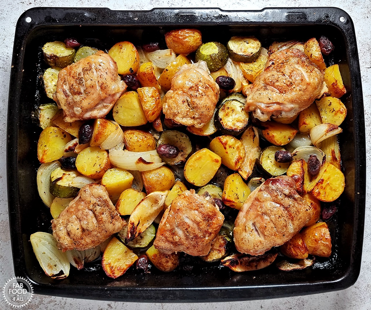 Image for Easy Greek Chicken and Potatoes