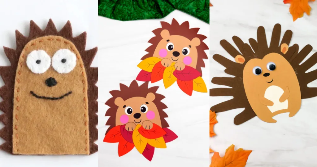 From simple paper crafts to textured creations, these hedgehog crafts bring creativity and nature-inspired fun together.