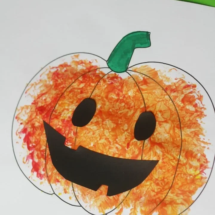 Image for Foil Painted Pumpkin Craft