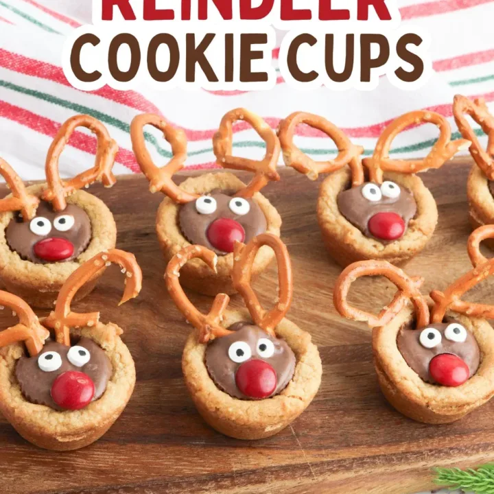 Image for Reindeer Peanut Butter Cookie Cups