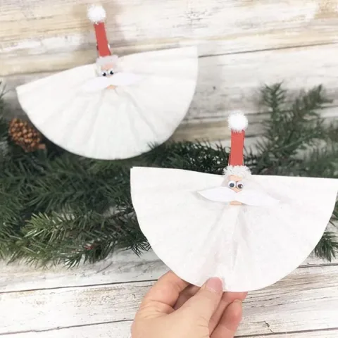 Image for Coffee Filter Santa Craft
