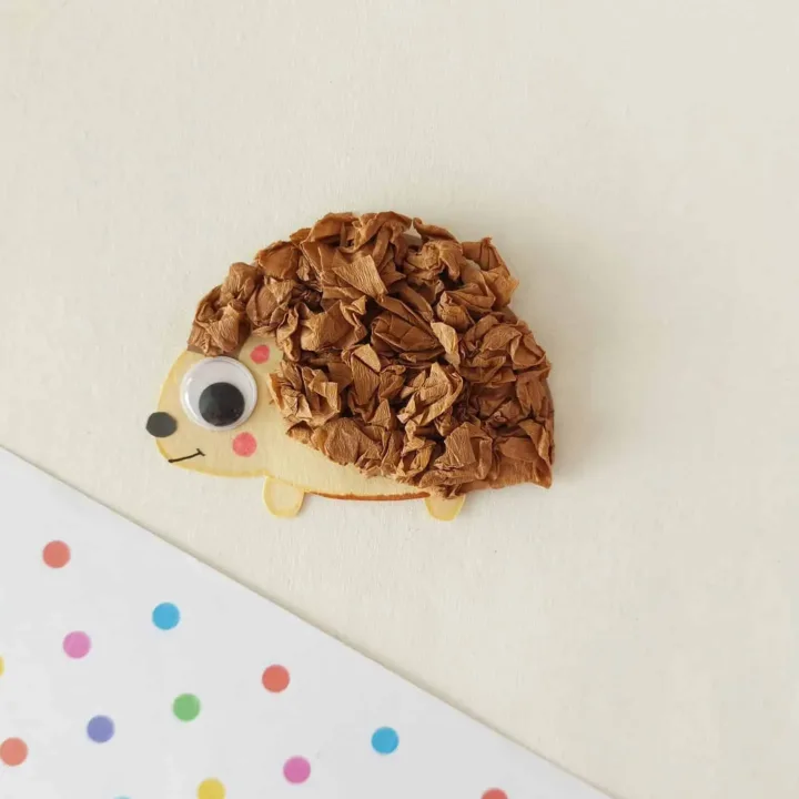 Image for Easy Hedgehog Craft