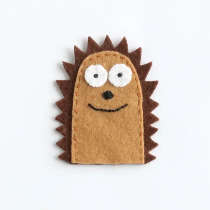 Image for Easy Hedgehog Finger Puppet