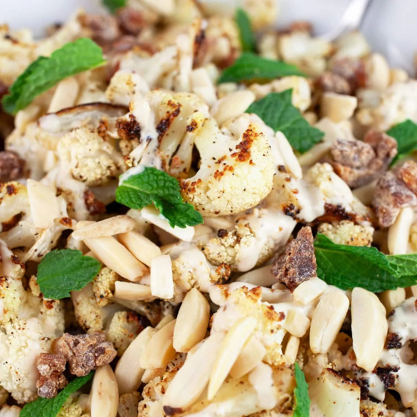 Image for Mediterranean Roasted Cauliflower with Tahini Sauce